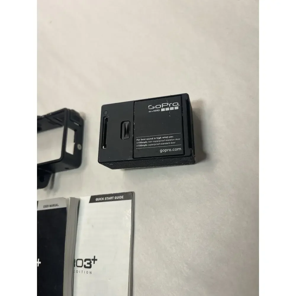 GoPro HERO3+ Silver Edition Action Camera Bundle w/ 3 Batteries